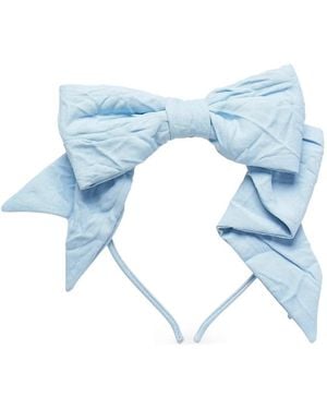Ashley Williams Bow-Detail Headband - Blue