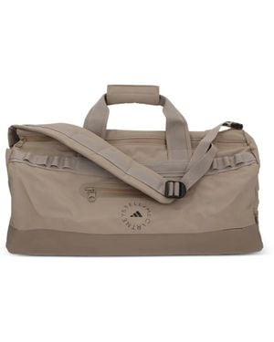 adidas Logo-Print Luggage - Brown