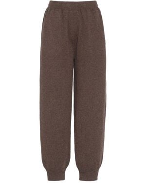 Barrie Knitted Pants - Brown