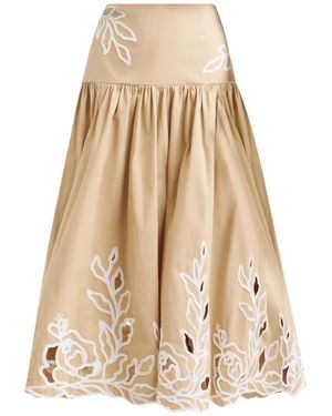 Cinq À Sept Trailing Peonies Tilda Rock - Natur