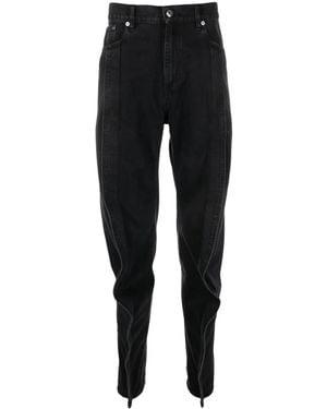 Y. Project Slim Banana Denim Jeans - Black