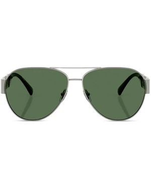 Versace Greca Pilot Sunglasses - Green