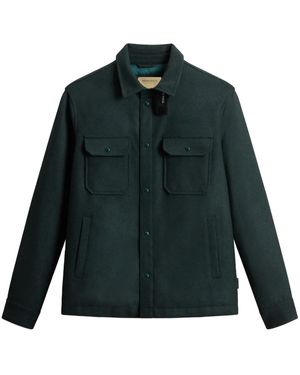 Woolrich Alaskan Hemdjacke - Grün