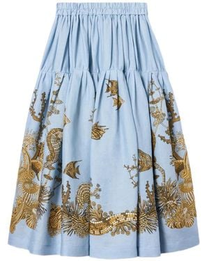 La DoubleJ Gala Skirt - Blue