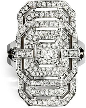 Statement Paris Sterling My Way Diamond Ring - White