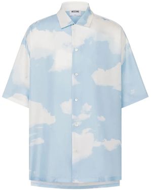 Moschino Silk Shirt - Blue