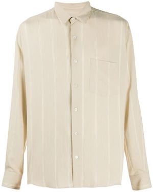 Ami Paris チェストポケット シャツ - ナチュラル