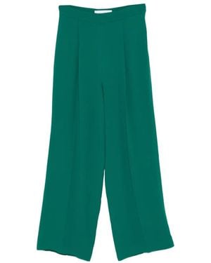 DE SANTIS Plissierte Hose - Grün
