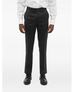 Corneliani Belt-Loops Trousers - Black