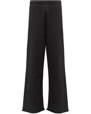 MM6 by Maison Margiela Cotton Track Trousers - Black