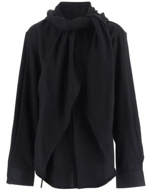 ALAINPAUL Camicia Con Foulard - Blu