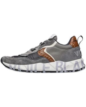 Voile Blanche Club01 Logoprint Sneakers - Wit