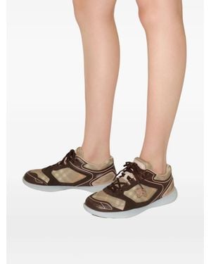 Burberry Sneakers Equestrian Knight - Bianco