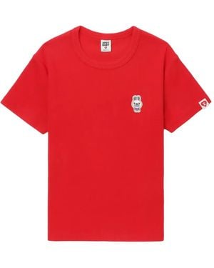 AAPE BY A BATHING AP Appliqué T-Shirt - Red