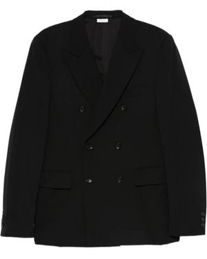Comme des Garçons Double-Breasted Blazer - Black