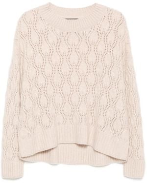 N.Peal Cashmere Pull En Cachemire - Neutre