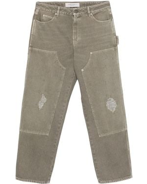 Golden Goose Cotton Trousers - Grau