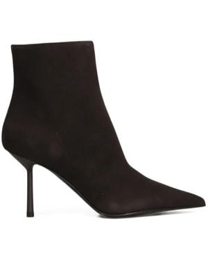 Le Silla Bella Pointed-Toe Ankle Boots - Black