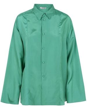 Alberta Ferretti Oversized Shirt - Green