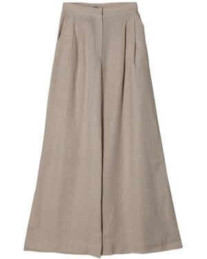 ANDRES OTALORA Ama Y Haz Pleated Trousers - Grey