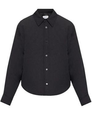 Adererror Logo-Tag Shirt - Blue