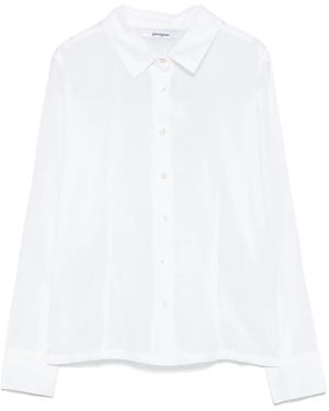 GIMAGUAS Camisa Caro de algodón - Blanco