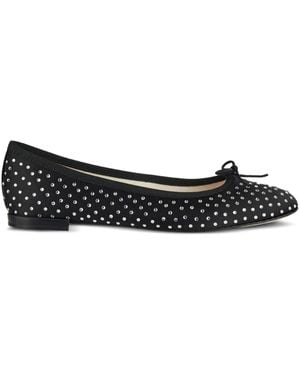 Repetto Ballerine High Cendrillon Con Decorazione - Nero