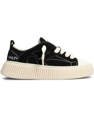 Rhun Leather Sneakers - Black