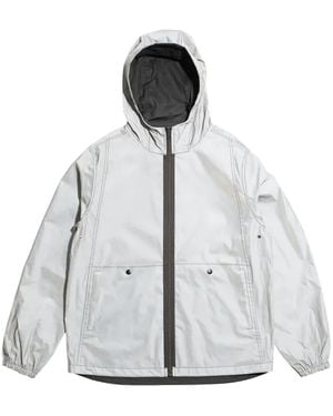 Pop Trading Co. Reversible Hooded Jacket - White