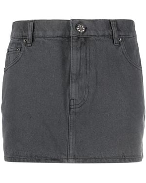 ROTATE BIRGER CHRISTENSEN Mini Waist Skirt - Black