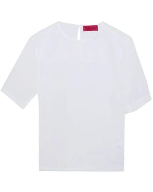 Thelatest Blouse À Manches Courtes - White