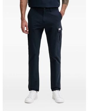 Helly Hansen Logo-Patch Cargo Pants - Blue