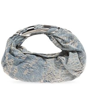 DIESEL Grab D Tote Bag - Gray