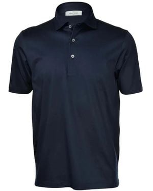 Gran Sasso Short-Sleeve Polo Shirt - Blue