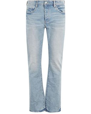 Purple Brand Logo-Patch Jeans - Blue