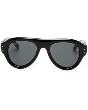 Ray-Ban X A$Ap Rocky Puffer Sunglasses - Black
