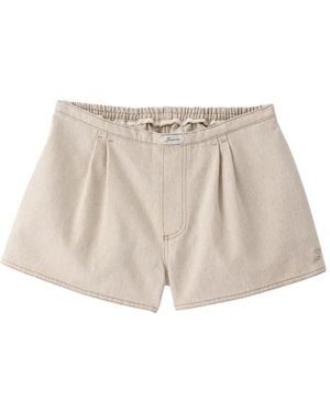 Jacquemus Amelo De Nîmes Denim Shorts - Natural
