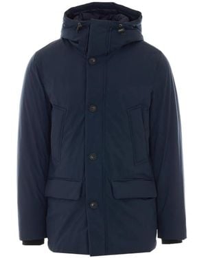 Woolrich Cloud Arctic Padded Hooded Parka - Blue