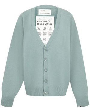 Extreme Cashmere Jonah Button-Up Cardigan - Blue
