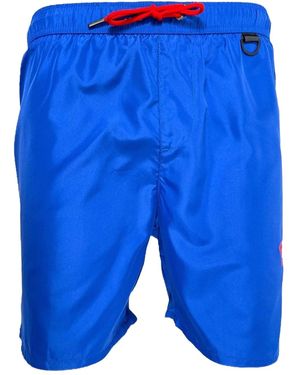 Iceberg Badeshorts Mit Logo-Patch - Blau