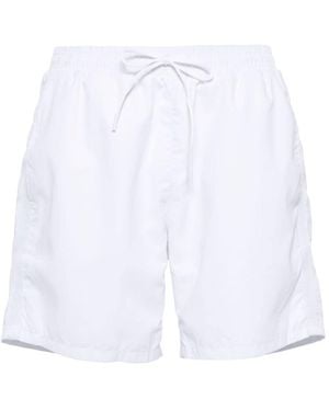 BOSS Pace Swim Shorts - White