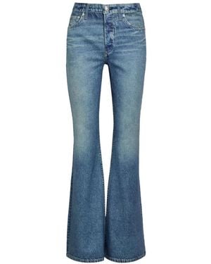Rag & Bone Miramar Dahlia Flared Jeans - Bleu