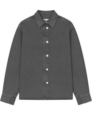 Aeron Cotton Shirt - Gray