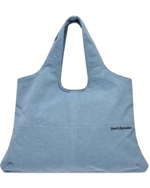 Rest&Recreation Tote Bag mit Einsätzen - Blau