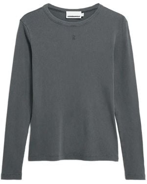 ARMEDANGELS Gmt Ribbed Long-Sleeve T-Shirt - Gray