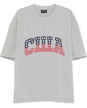 MADFRENZY Graphic-Print T-Shirt - Grey