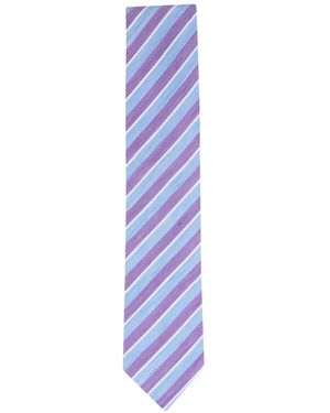 Eton Striped Tie - Blue