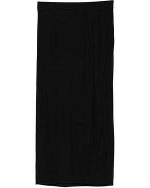 Tom Ford Drapierter Midirock - Schwarz