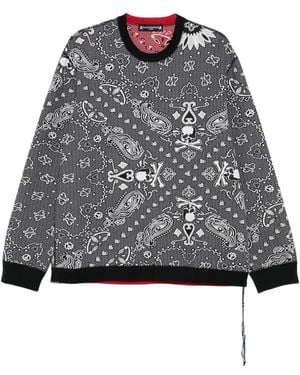 Mastermind Japan World リバーシブル Tシャツ - グレー