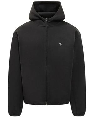 Represent 247 Logo-Print Hoodie - Black